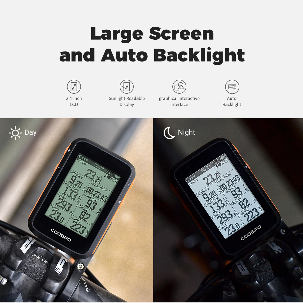 Ciclocomputador BC200 + Sensores cadencia BK9C y velocidad BK9S