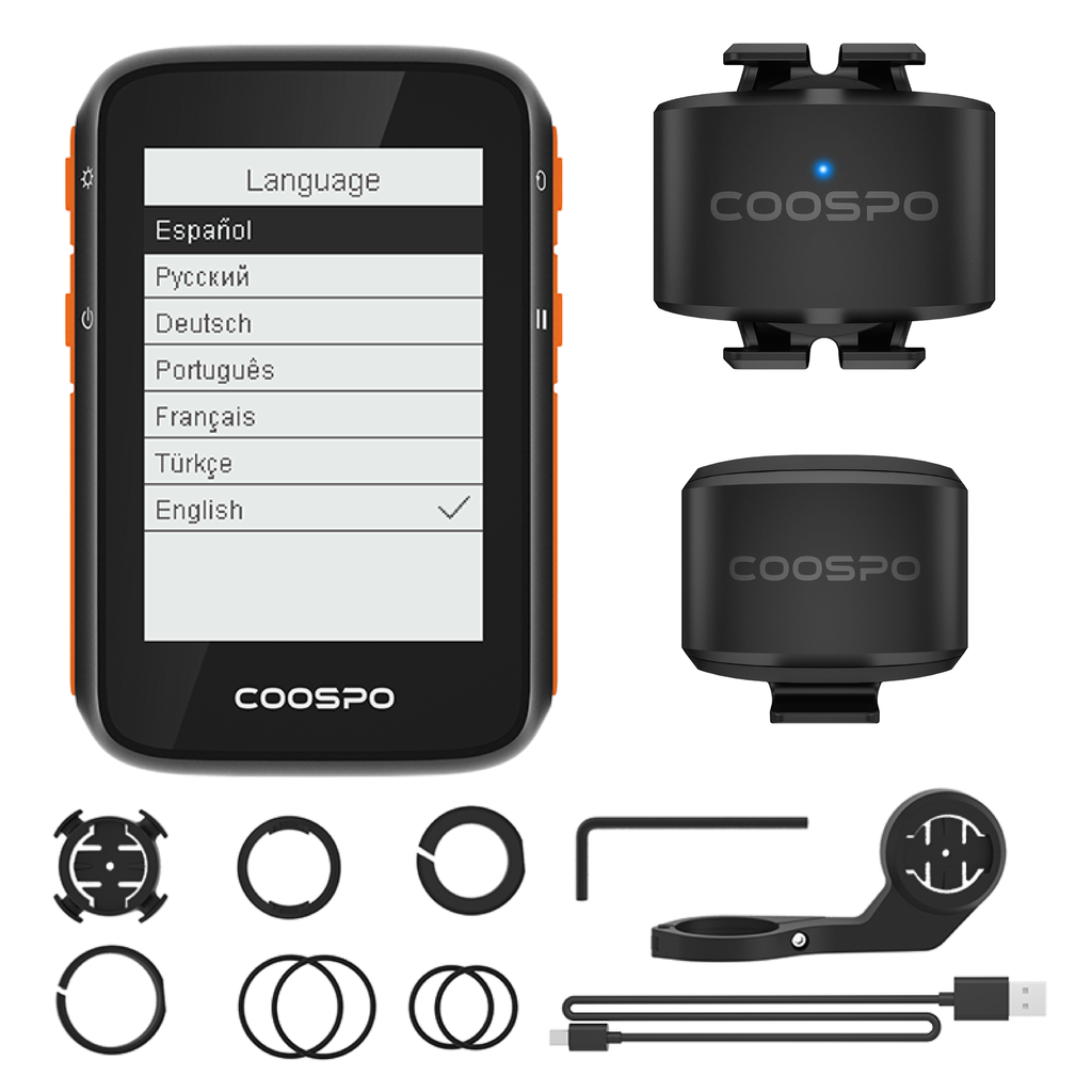 Ciclocomputador BC200 + Sensores cadencia BK9C y velocidad BK9S