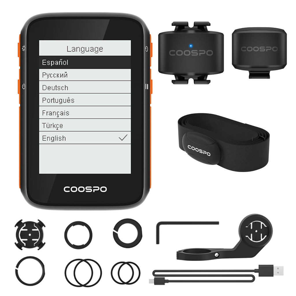 Ciclocomputador BC200 + Sensores BK9C, BK9S y ritmo cardiaco H6